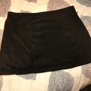 Forever 21 suede skirt.